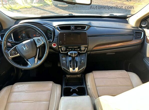 2HKRW2H8XMH604904 2021 HONDA CR-V White Սալոնի դիմացի տեսք