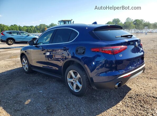 ZASFAKAN6J7B81313 2018 ALFA ROMEO STELVIO Blue Հետևի աջ