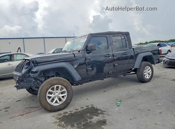 1C6JJTAG0PL575147 2023 JEEP GLADIATOR Black Rear left