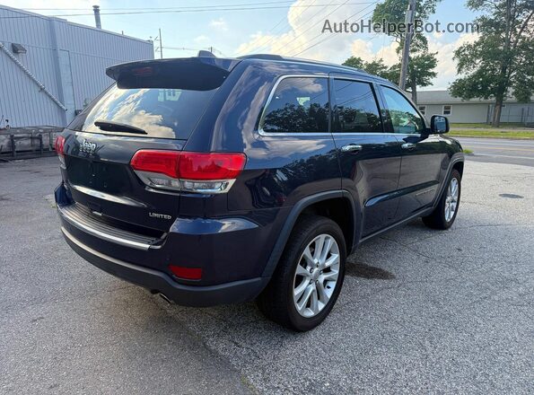 1C4RJFBGXHC646139 2017 JEEP CHEROKEE Синий Вид спереди
