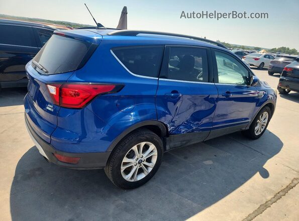 1FMCU9HD5KUC07939 2019 FORD ESCAPE Синий Передняя правая четверть