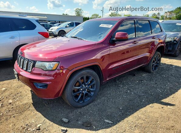 1C4RJFAG4HC925006 2017 JEEP GRAND Бордовый Задняя левая четверть