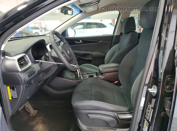 5XYPGDA3XHG251981 2017 KIA SORENTO Black Vista del salpicadero