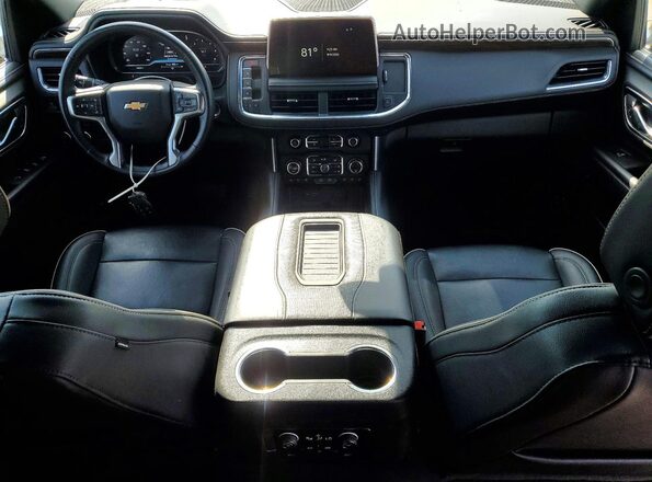 1GNSCFKD1PR370437 2023 CHEVROLET SUBURBAN White Вид щитка приладів
