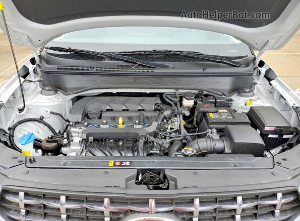 KMHRC8A3XTU479672 2026 HYUNDAI VENUE Silver Widok naklejki z numerem VIN