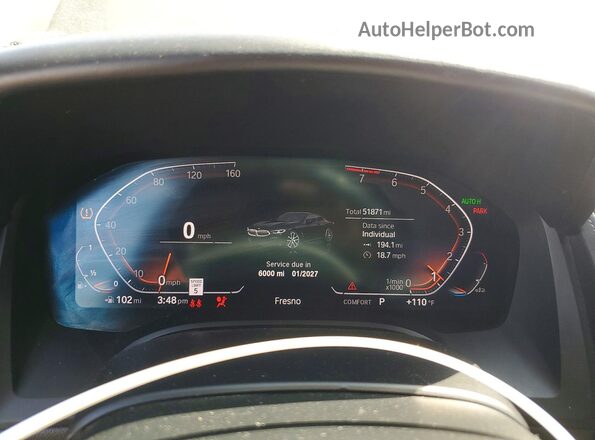 WBAAE2C01LCD01392 2020 BMW 8 SERIES Черный Вид задних сидений
