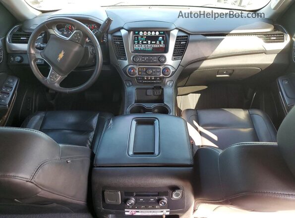 1GNSCHKC5LR189175 2020 CHEVROLET SUBURBAN Black ხელსაწყოთა პანელის ხედი