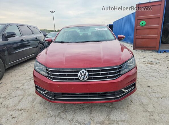 1VWAT7A33GC012050 2016 VOLKSWAGEN PASSAT Maroon Вид ззаду