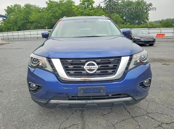5N1DR2MN0JC620741 2018 NISSAN PATHFINDER Синий Вид сзади