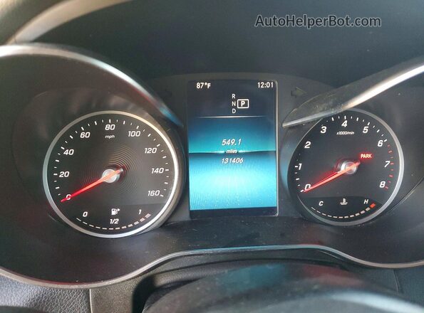 W1N0G8DB4LF779273 2020 MERCEDES-BENZ GLC-CLASS Gray უკანა სავარძლების ხედი