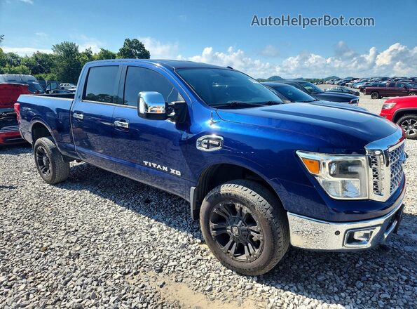 1N6BA1F48GN514954 2016 NISSAN TITAN Синий Вид спереди