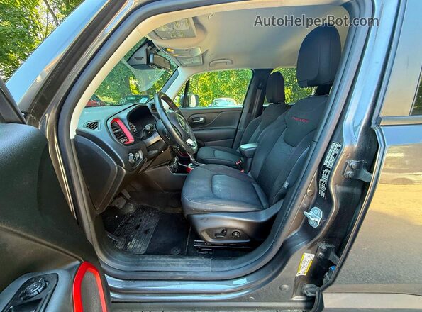 ZACNJDC18MPM20651 2021 JEEP RENEGADE Gray Вид підкапотного простору