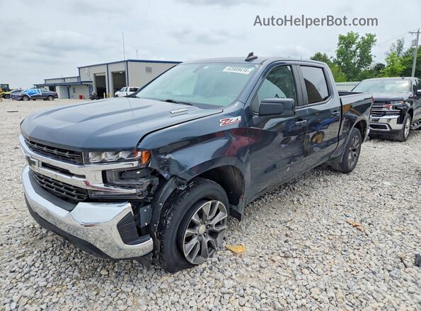 1GCUYDET6MZ295997 2021 CHEVROLET SILVERADO Gray Trasero izquierdo