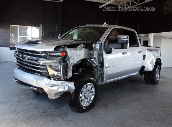 1GC4YVEY8NF270409 2022 CHEVROLET SILVERADO White უკანა მარჯვენა