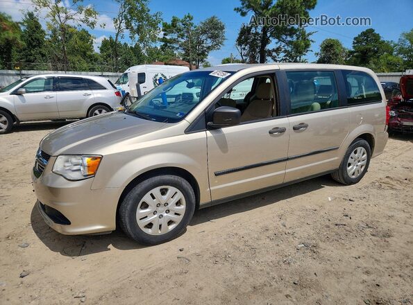 2C4RDGBG8GR145303 2016 DODGE CARAVAN Tan Задня ліва чверть