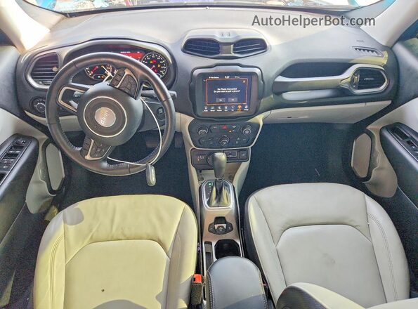 ZACNJDD10NPP00936 2022 JEEP RENEGADE Teal Вид щитка приладів