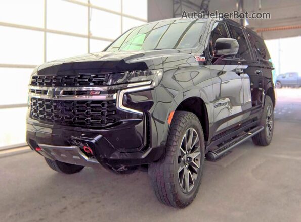 1GNSKDKD5NR250855 2022 CHEVROLET SUBURBAN Черный Задняя правая четверть