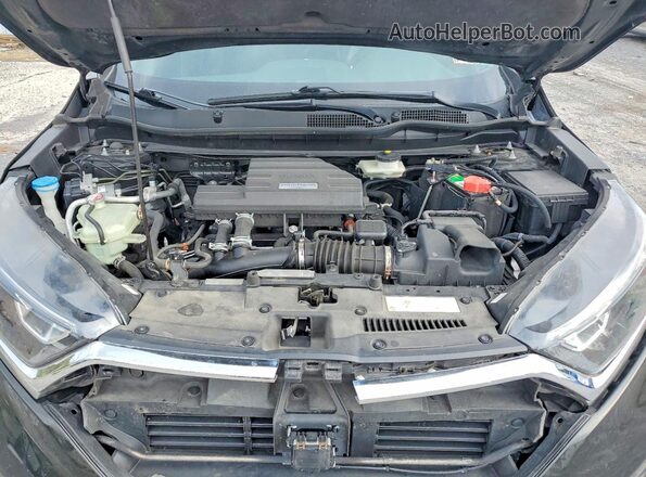 2HKRW2H8XKH639892 2019 HONDA CR-V Black Widok naklejki z numerem VIN