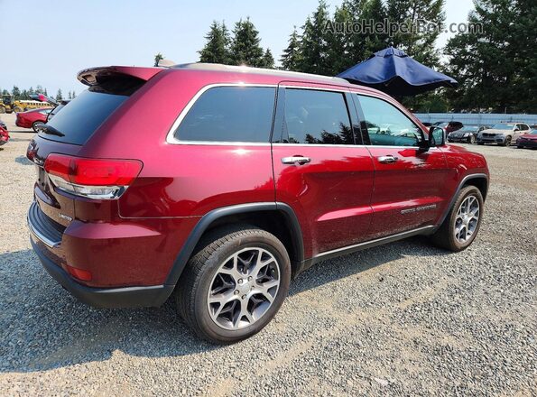 1C4RJFBG9KC665157 2019 JEEP CHEROKEE Maroon წინა მარჯვენა