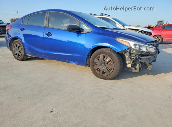 3KPFK4A75HE025129 2017 KIA FORTE Blue Դիմացի տեսք