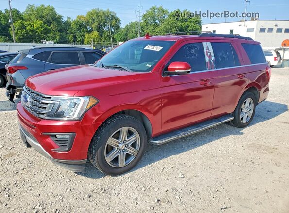 1FMJU1HT8JEA22096 2018 FORD EXPEDITION Red Задня ліва чверть