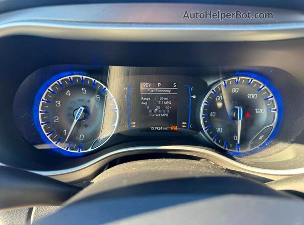 2C4RC1BG4LR106525 2020 CHRYSLER PACIFICA Charcoal Widok deski rozdzielczej
