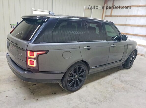 SALGS2SV7JA384697 2018 LAND ROVER RANGE Gray Przód prawy