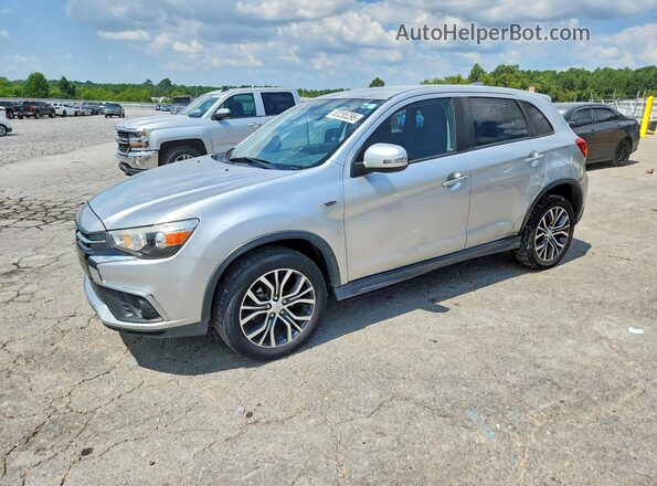 JA4AP3AU3KU017075 2019 MITSUBISHI OUTLANDER Silver Задня ліва чверть