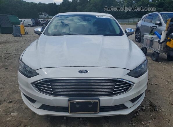 3FA6P0H79HR355516 2017 FORD FUSION Белый Вид сзади
