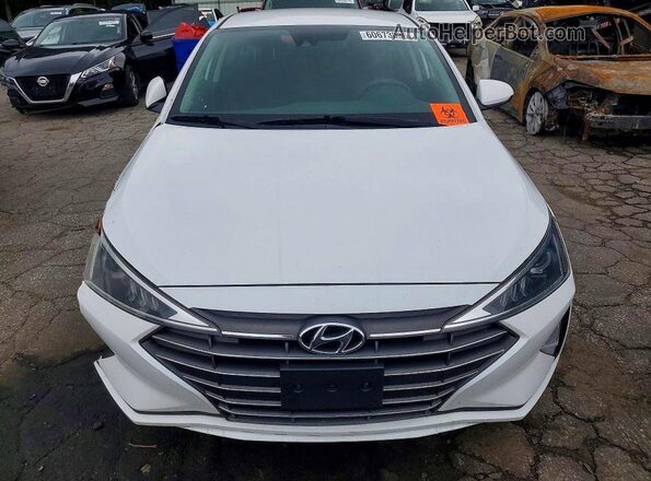 5NPD84LF8LH544853 2020 HYUNDAI ELANTRA White უკანა ხედი