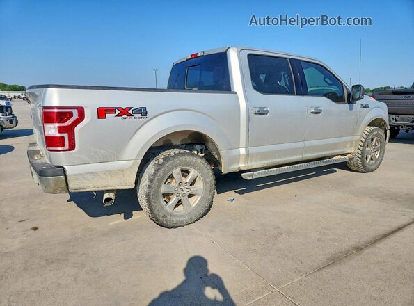 1FTEW1E58JKF39910 2018 FORD F150 Silver Przód prawy