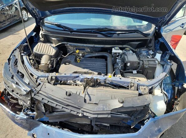 3GNAXUEG8RL351713 2024 CHEVROLET EQUINOX Blue ძრავის განყოფილების ხედი