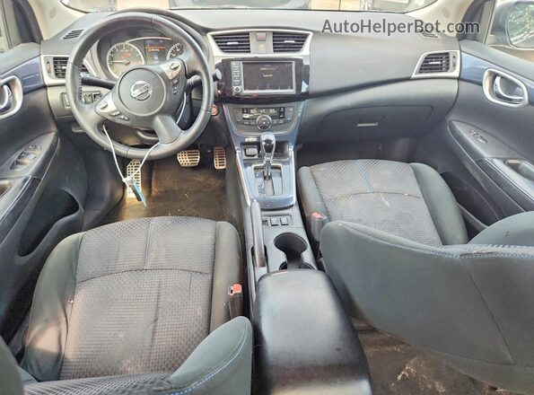 3N1AB7AP9KY403666 2019 NISSAN SENTRA Серый Вид щитка приборов
