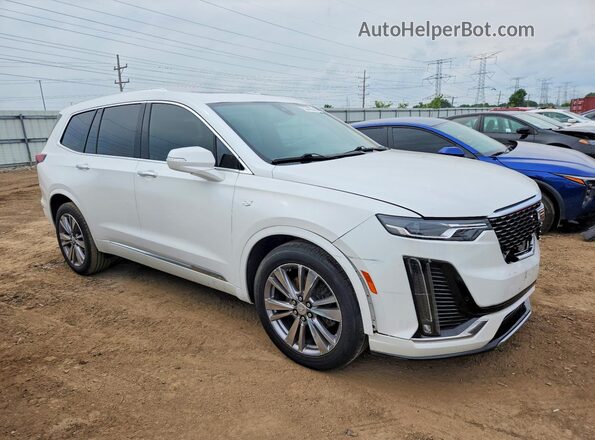 1GYKPCRS6MZ179201 2021 CADILLAC XT6 White Vista frontal