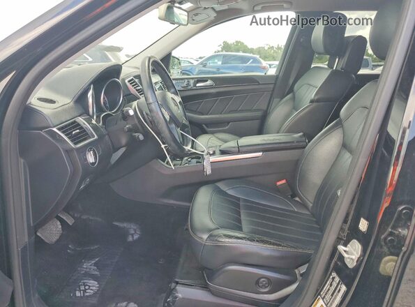 4JGDF2EE5GA700595 2016 MERCEDES-BENZ GL-CLASS Black Widok deski rozdzielczej