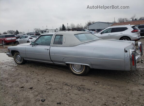 6D47S60236933 1976 CADILLAC DEVILLE Silver Trasero izquierdo