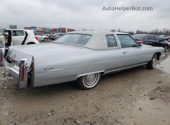 6D47S60236933 1976 CADILLAC DEVILLE Silver Trasero derecho