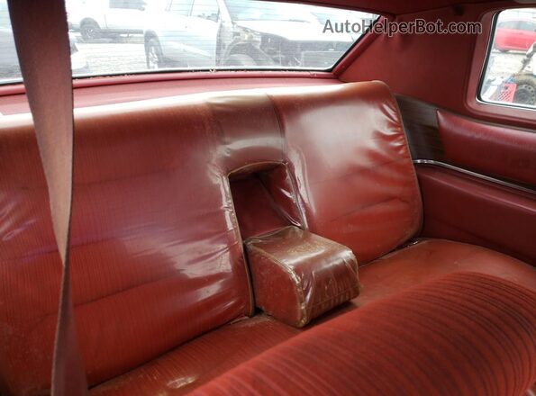 6D47S60236933 1976 CADILLAC DEVILLE Silver Vista de los asientos traseros