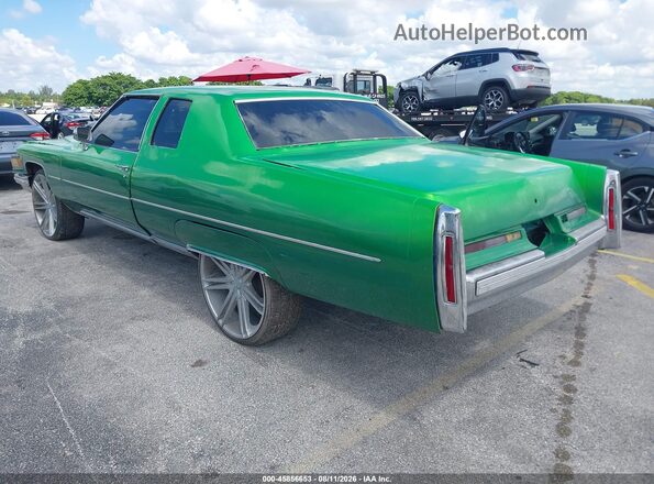 6D47S6E629582 1976 CADILLAC DEVILLE Green Tył lewy