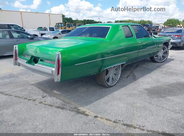 6D47S6E629582 1976 CADILLAC DEVILLE Green Tył prawy