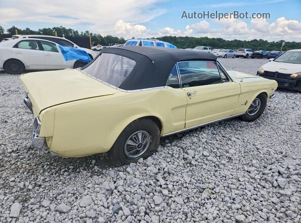 6F08C255905 1966 FORD MUSTANG Yellow Trasero derecho