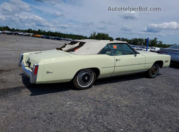 6L67S6Q148702 1976 CADILLAC ELDORADO Кремовый Задняя правая четверть