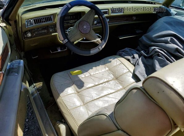 6L67S6Q148702 1976 CADILLAC ELDORADO Кремовый Вид панели приборов