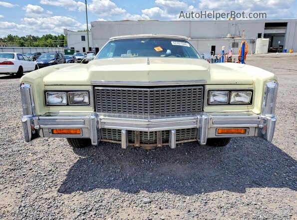 6L67S6Q148702 1976 CADILLAC ELDORADO Кремовый Вид спереди