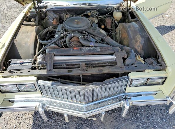 6L67S6Q148702 1976 CADILLAC ELDORADO Кремовый Вид задней части салона