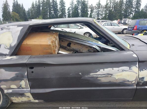 6Y83Z119631 1970 FORD THUNDERBIRD Черный Вид салона спереди