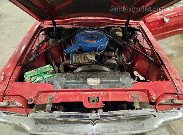 6Y85Q109804 1966 FORD T Red უკანა სალონის ხედი