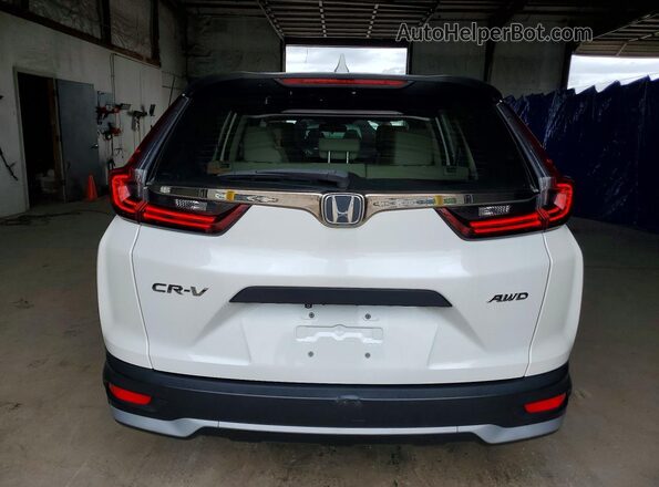 2HKRW2H26LH619376 2020 HONDA CR-V White Front interior view