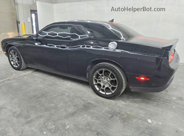 2C3CDZGG7HH589374 2017 DODGE CHALLENGER Black უკანა მარჯვენა