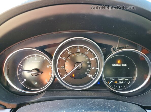 JM3KFACMXK0682892 2019 MAZDA CX-5 Blue უკანა სავარძლების ხედი